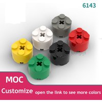 400pcs Colorful Round Bricks 2*2 DIY Enlighten Accessories MOC Building Blocks Creative Bricks Toy Kids Compatible Particle 6143