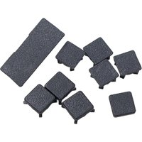 Screw Hole Pad for Sony PS3 Slim 2000 3000 Anti Dust Plug Screw Feet Cover Rubber Boot Pad Replacement Repair Kit Spare Parts