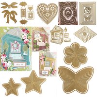 Flowing Bow Dies Metal Cutting Dies 2026 New Metal Cutting Dies Scrapbook Embossed Make Paper Card Album DIY Craft Decoration