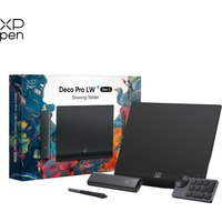 Tableta Gráfica XPPen Deco Pro (Gen 2), la Primera del Mundo con 16K Niveles de Presión, Lápiz Digital X3 Pro para Dibujo, Arte y Diseño