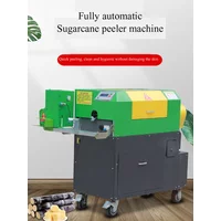 PBOBP Commerical Automatic Electric Sugar Cane Peeler Equipment Sugarcane Peeling Machine