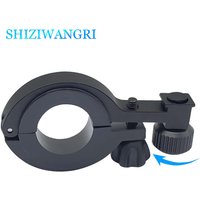 Aluminum Bike Light Holder For 8000mAh 5 LED Bike Light Waterproof USB Rechargeable LED Bicycle Light 5200 Lumens Flashlight