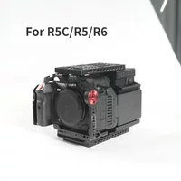 Latest Upgraded Version V-Mount Battery Plate Expansion Module Cineback for R5C/R5 R6 Camera WIth Top and Bottom Cheese Plates
