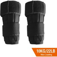 2 Packs Max Loading 5/10kg Adjustable Wrist Weighted Oxford Ankle Weight Exercise Weight Training Muscle Building Wrist Support