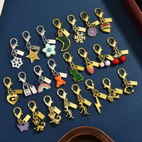 Bag Pendant Exquisite Cherry Butterfly Keychain Car Keychain Creative Fashion Women's Backpack Decoration Accessories Gifts
