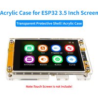 Acrylic Case for ESP32 Development Board 3.5 Inch Capacitive Touch Screen Transparent Protective Case for Arduino LVGL