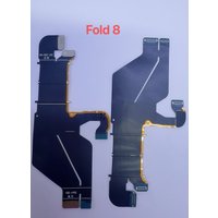 1 sztuka – kabel do obracania osi w telefonach SM Z Fold / Z Flip 1 2 3 4 5 6 7 8, łącze LCD do głównej płyty, elastyczny kabel do obracania osi.