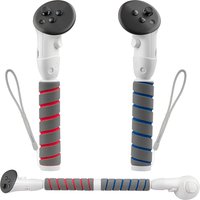 VR Extension Grip VR Sticks Controller Grips VR Handle Extender Extension Grips for Meta Quest 3S/Quest 3 VR Gaming Accessories