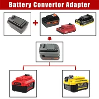 Battery Adapter for Black&Decker/Porter Cable/Stanley 18V/20V Batteries Converts To for CRAFTSMAN 20V for Stanley 18V V20 Tool