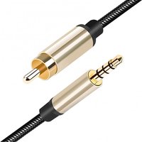 Coaxial Audio Converter 3.5MM Jack Digital Coaxial Audio Cable Gold-plated Stereo HiFi Home Theater for Amplifiers Player