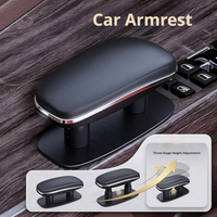 BLALION Upgraded Leatherette Car Door Armrest Three Height Options Adjustable Elbow Support Arm Rest Cushion for Car Accessories