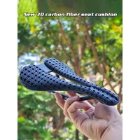 AliExpress GOLDIX 3D Printing Carbon Saddle Bicycle Ultra Light Highway MTB Racing Saddle Bicycle Cushion Bicycle Seat Accessories