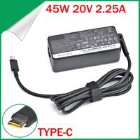 20V 2.25A 45W Type USB C For Lenovo AC Laptop Charger Chromebook c330 00HM666 Series ThinkPad T480 Yoga 720S-13IKB 720S-13ARR