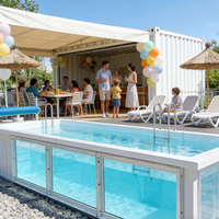 Customizable Prefab Container Swimming Pool | Portable Modular Pool for Home Hotel Resort Sale