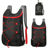 1Pcs Outdoor folding backpack,ultra-light portable travel bag with adjustable shoulder straps,suitable for commuting and cycling