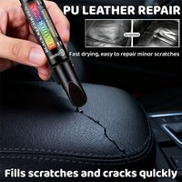 Suitable for PU Leather Repair Paste & Color Patch - Instant Wear & Fade, Quick Application for Shoes, Bags, Sofa Restorer, Long