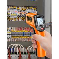 ANENG New Thermometer Digital Termómetro Non-Contact -50~600°C Temperature Sensor Hygrometer Humidity Laser Meter Tester Tools