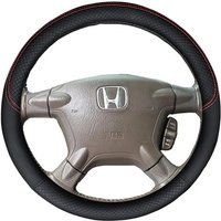 Car Steering Wheel Cover For Honda CR-V CRV 2002 2003 2004 2005 2006 Auto Artificial Leather Steering Wrap