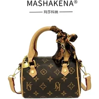 Classic Elegant Designer Paris Diaper Bag Luxury Leather Vintage Tote For Women Minimalist Stylish Shoulder Bag