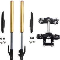 630MM Front Inverted fork shock absorber 45MM for BSE KAYO APOLLO Chinese Dirt pit bike CRF KLX with protector Cover
