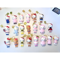 New 50th Anniversary Limited Edition Kt Cat Cute Backpack Pendant Blind Box Kawaii Pvc Action Figure Keychain Toys Birthday Gift