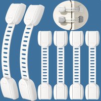 Popular Childproof Safety Straps, Self Stick Cabinet Door Latches, Multi-Purpose Baby Locks for All Kinds Home Furniture