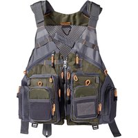 Lightbare Breathable Fishing Vest Sports Adjustable Outdoor Swim Vest Fishing Tackle