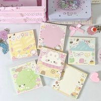 MINKYS 50 Sheets Kawaii Puppy Cat Memo Pads Paper To Do List Journal Note Paperlaria DIY Material Stationery