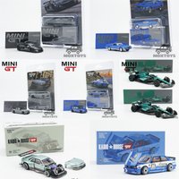 Mini GT / Kaido House 1:64 Z06 GT3 Mustang Mach 1 M5 Touring G99 M3 AMR24 S13 Diecast Model Car