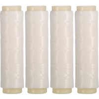 Packung mit 4 Stück hochfesten elastischen Köder faden Seefisch köder Köders chnur Köders parer für Outdoor-Angel zubehör