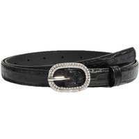 1.8CM X 105CM Women Belt Korean Style New Crystal Buckle Black Decorative Jeans Vintage Small Trousers Spot All Match Fashion