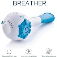 Breathing Trainer Adjustable Resistance Handheld Lung Expansion Training Tool Increase Lung Capacity Running Abdominal Exerciser