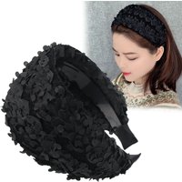 Women's Wide Brim Hair Band Toothed Non-Slip head band Cover Gray Hair Washing Face Hair Band Mother Hair Accessories Headbands