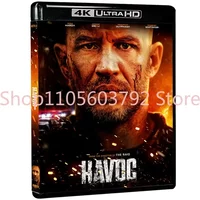 Havoc 2025 4K UHD Blu-ray Movie Disc Compatible with PS5 and Xbox Series X HDR10 Dolby Digital 5.1