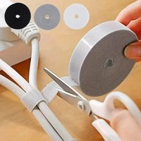 3M Hook and Loop Fastener Cable Organizer Cable Ties Wire Winder Keeper USB Cables Management Protector Earphone Mouse Cord Ties