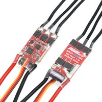 Redhobby 2-4S AM32 30A Dual-Way Brushless ESC Speed Controller ESC with 6V 2A UBEC for RC Multicopter Airplane RC Car Boat