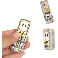 Ghost Tuning Fork Fidget Slider Metal Fidget Toys ADHD Tool Anti-anxiety Office Desk Toys Adult Stress Relief Toys Kids Gifts