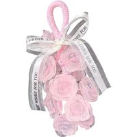 Creative Transparent Crystal Rose Scented Soap Simulated Rich Foam Rose Cold Soap Gentle Can Be Cut Handmade Soap for Shower