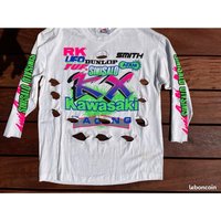 AliExpress Kawasaki 2022 men's motorcycle clothing motocross jersey mtb enduro off road sweatshirt downhill shirt bicycle sportswear