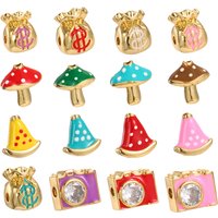Cute Little Coin Purse And So On Charms For Jewelry Making Supplies Colorful Dijes Diy Earring Necklace Bracelet Accessories