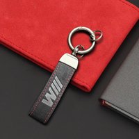 Suede Car Logo Keyring For BMW M Keychain For BMW X1 X2 X3 X5 X4 X6 X7 G30 G20 G32 G11 G12 F40 F30 F20 F10 F34 F07 Accessories