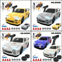 1:24 RC Drift Car 4WD High Speed Mini Remote Control Racing Car With Color Light Competition Race Vehicle Boy Toy Gift