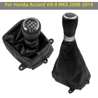 For Honda Accord VIII 8 MK8 2008 2009 2010 2011 2012 2013 2014 Hand Speed Gear Shift Konb Gaiter Boot Cover Case Collar