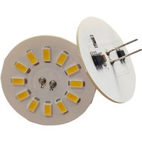 10PCS AC220V G4 Led Bulb 5730 SMD Lamp CRI90 2W 3W 5W DC 12V 9/10/15Leds 180 Degree White Marine Camper for Crystal Chandelier