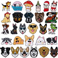 Dogs Puppy Enamel Pins Beagle Border Collie German Shepherd Golden Retriever Husky Corgi Brooches Lapel Badges Animal Jewelry