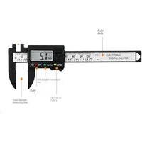 150mm 0.1mm Electronic Digital Caliper Electronic Vernier Caliper 100mm 0.1mm Calliper Micrometer Digital Ruler Measuring Tool