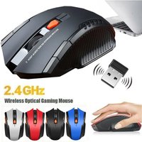Wireless Mouse 2.4G Optical Mouse Gamer for Computer 6 Buttons 1600DPI Wireless Mice with USB Receiver for PC Laptop Accessories
