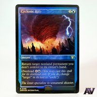 Cyclonic Rift/Finale of Devastation/Zhulodok, Void Gorger/Deadly Rollick Hobby Collectibles Game Replica Proxy Card holographi