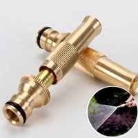 1Pcs High Spray Nozzle Water Adjustable Quick Connector Spray Nozzle Water Gun Car Washing Water Gun Home Garden Sprinkler