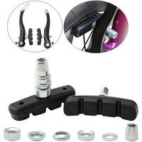 AliExpress NONE 54mm Bike brake Pads with Hex Nuts and Spacers, Bicycle Blocks Rubber Shoes Replacement Bikes